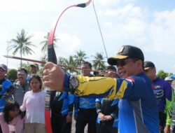 Meriahkan Hari Armada RI, Lantamal IV Gelar Funbike dan Olah Raga Memanah