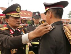 Kapolda Kepri Lantik Perwira Lulusan Pendidkan Alih Golongan 2017