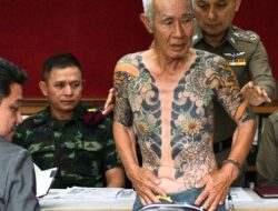 Bos Yakuza Tertangkap, Gara-gara Foto Tatonya Viral di Medsos