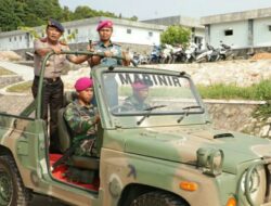 Usai ke Mako Brimob dan Yonif RK 136 Tuah Sakti, Kapolda Kepri Sambangi Batalyon 10 Marinir SBY