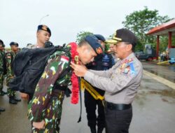 Operasi Tinombala Berakhir, 100 Personil Brimob Polda Kepri Pulang ke Batam