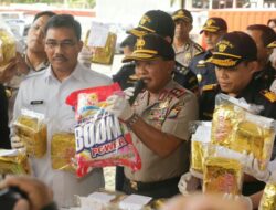 Polda Kepri-Bea Cukai Gagalkan Penyelundupan 66 Kg Sabu