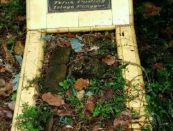 Warga Punggur Dikejutkan, Ada Makam Muncul Bertuliskan ‘Lahan Nenek Moyang’
