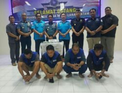 Danlantamal IV Serahkan 1 Ton Sabu dan 4 Tersangka ke BNN