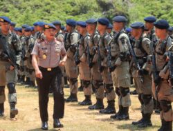 Operasi Amole, 200 Personil Satbrimob Polda Kepri BKO ke Polda Papua