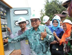 bright PLN Batam Aliri Listrik, Warga Rempang Cate Kini Terang Benderang