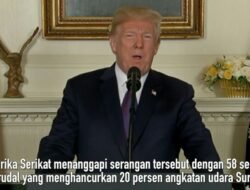 AS Serang Suriah, Khamenei Sebut Trump dan Sekutunya Penjahat Kriminal