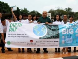 Aksi Turun ke Jalan, BWP Panbil Kampanyekan Pengurangan Pemakaian Plastik