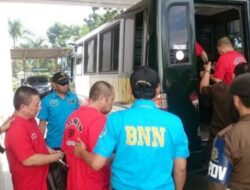 Berkas Perkara P21, Empat Tersangka Kurir Sabu 1,037 Ton Segera Disidangkan
