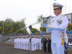 Lantamal IV Gelar Upacara Peringatan Hari Jadi TNI AL ke 73