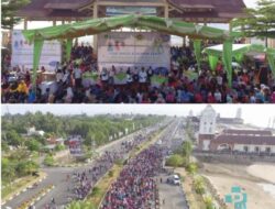 Ribuan Masyarakat Karimun Ikuti Fun Walk BPJS Ketenagakerjaan