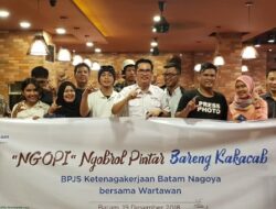 Januari-November 2018, BPJS TK Batam-Nagoya Bayarkan Klaim Rp298.6 Miliar Kepada 28.200 Peserta