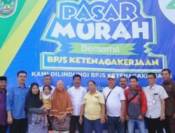Sambut HUT ke 41, BPJS Ketenagakerjaan Gelar Pasar Murah di Taras Batam Center