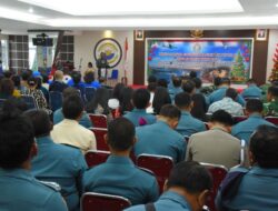 TNI AL se-Bintan Rayakan Natal Bersama di Mako Lantamal IV