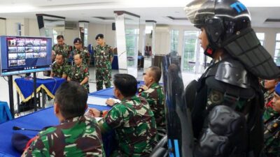 Lantamal IV Latihan Pengamanan Jelang Pileg dan Pilpres 2019