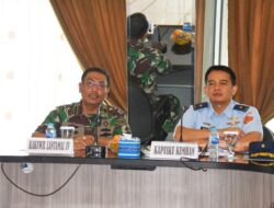 Kapusku Kementerian Pertahanan Datangi Lantamal IV, Bahas Soal Laporan Keuangan