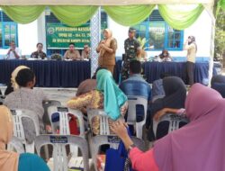 Cegah TBC, Satgas TMMD Beri Penyuluhan ke Warga Sembulang Batam