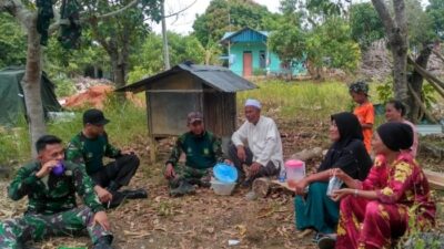 Satgas TMMD Kodim 0316 Batam Imbau Warga Camping Jaga Keselamatan Berkendara