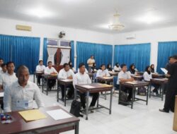 Para Calon Perwira Prajurit Karir TNI Ikuti Uji Mental Ideologi