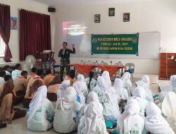 Pelajar SMAN 10 Sijantung Ikuti Penyuluhan Wasbang TMMD 104 Kodim Batam