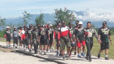 Lintasan Jogging Track di Sumberjambe jadi Ajang Olahraga bagi Pelajar