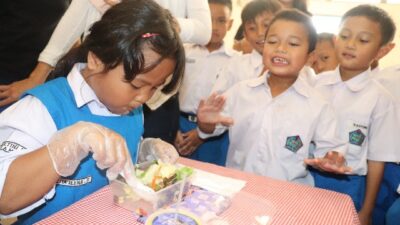 BWP Panbil Buka Kelas Memasak di SD Kartini 01 Sekupang