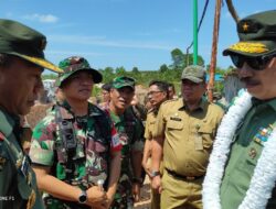 Tim Wasev Mabes AD ke Batam Tinjau Program TMMD 104 di Galang