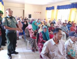 70 Warga Galang Ikut Penyuluhan KB Kesehatan di Program TMMD 104 Kodim Batam