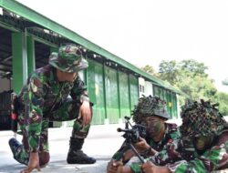 Prajurit Armed 12/Kostrad Ikuti Latihan UTPJ