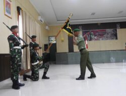 Danyonarmed 12 Kostrad Terima Laporan Korps Raport Pindah Satuan