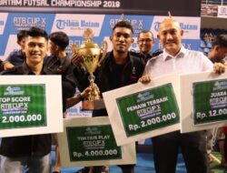 PLN Batam Sabet Juara 3 ATB Cup X Futsal Championship 2019