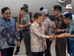 Komandan Lantamal IV Sambut Wapres di Batam