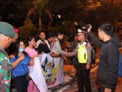 Masa Tenang Pemilu, 250 Personel TNI-Polri Gelar Patroli di Batam