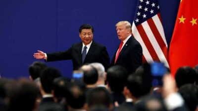 Perang Dagang, Trump Ancam Naikkan Tarif Barang Impor Asal Cina