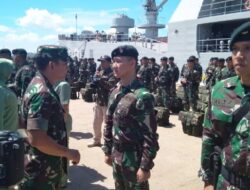 Operasi Pengamanan, 500 Prajurit Raider Khusus 136 Diberangkatkan ke Maluku