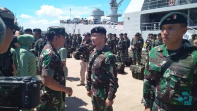 Operasi Pengamanan, 500 Prajurit Raider Khusus 136 Diberangkatkan ke Maluku