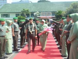 Setahun Menjabat Danrem, Kolonel Bagus Resmi Tinggalkan Korem Baladhika Jaya