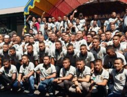 Kompi Beruang Yonif 516 Caraka Yudha Gelar Reuni dan Halal bi Halal Bersama Yatim Piatu
