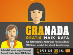 Program Gratis Naik Daya PLN Batam Diperpanjang Sampai 30 Juni, Ini Syaratnya