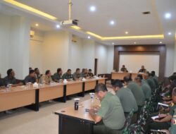 Tim Audit Itjenad Kunjungi Korem 084/Bhaskara Jaya