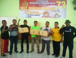 Polsek Gampengrejo Gelar Lomba Menembak Bagi Jurnalis dan Umum, Ini Pemenangnya