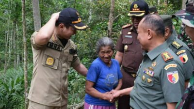 Rumah Sainah jadi Sasaran Rumah Tidak Layak Huni TMMD