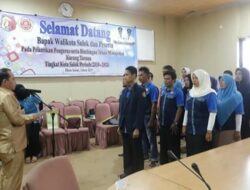 Lantik Pengurus Karang Taruna Solok, Ini Pesan Wawako Reinier