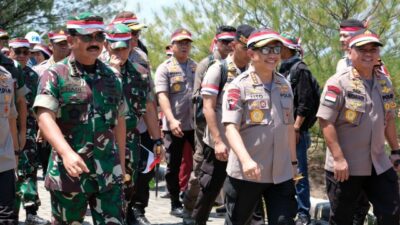 Kapolri dan Panglima TNI Kunjungi Pulau Nipah Batam