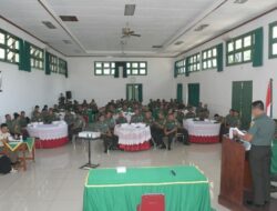 Korem Baladhika Jaya Sosialisasikan Penyusunan dan Inventaris Data Satkowil