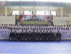 70 Pelajar SLTA Solok Dikukuhkan jadi Paskibraka di HUT Kemerdekaan RI ke 74
