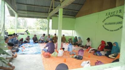 Wawako Solok Kunjungi Petani P3A dan Keltan Pasir Maju
