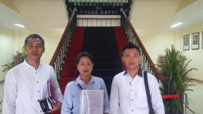 Laporan Jalan Ditempat, Rahmawaty Korban Penipuan Lapor ke Polda Kepri