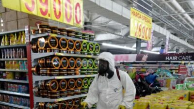 Sejumlah Tempat di Batam Kembali Disemprot Disinfektan