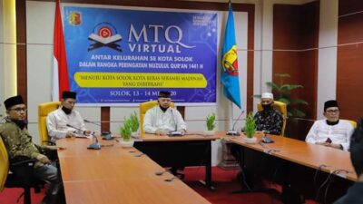 Pandemi Corona, Solok Gelar MTQ Via Virtual
